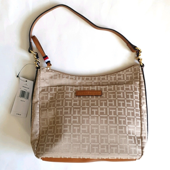 Tommy Hilfiger Handbags - Tommy hilfiger hobo purse monogram logo